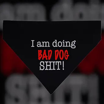 Bad Dog Over The Collar Bandana